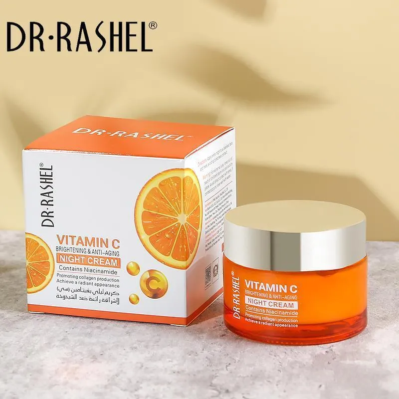 Dr.Rashel Vitamin C Brightening & Anti-Aging Day   Night Cream - 50g×2Pcs (Offer)