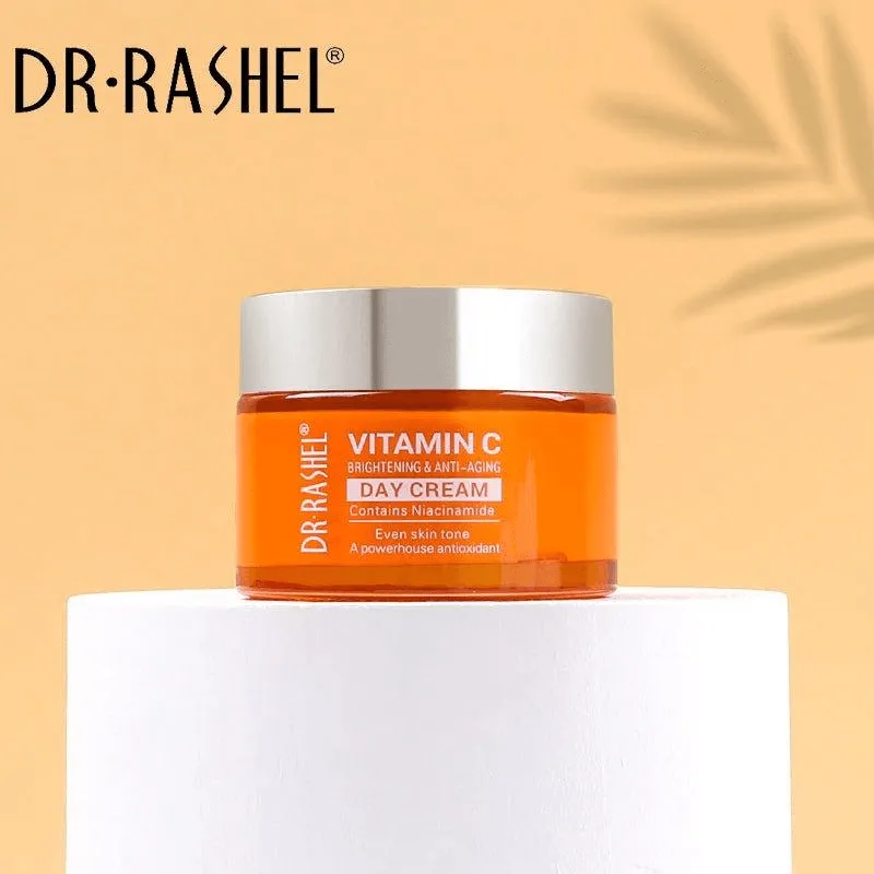 Dr.Rashel Vitamin C Brightening & Anti-Aging Day   Night Cream - 50g×2Pcs (Offer)