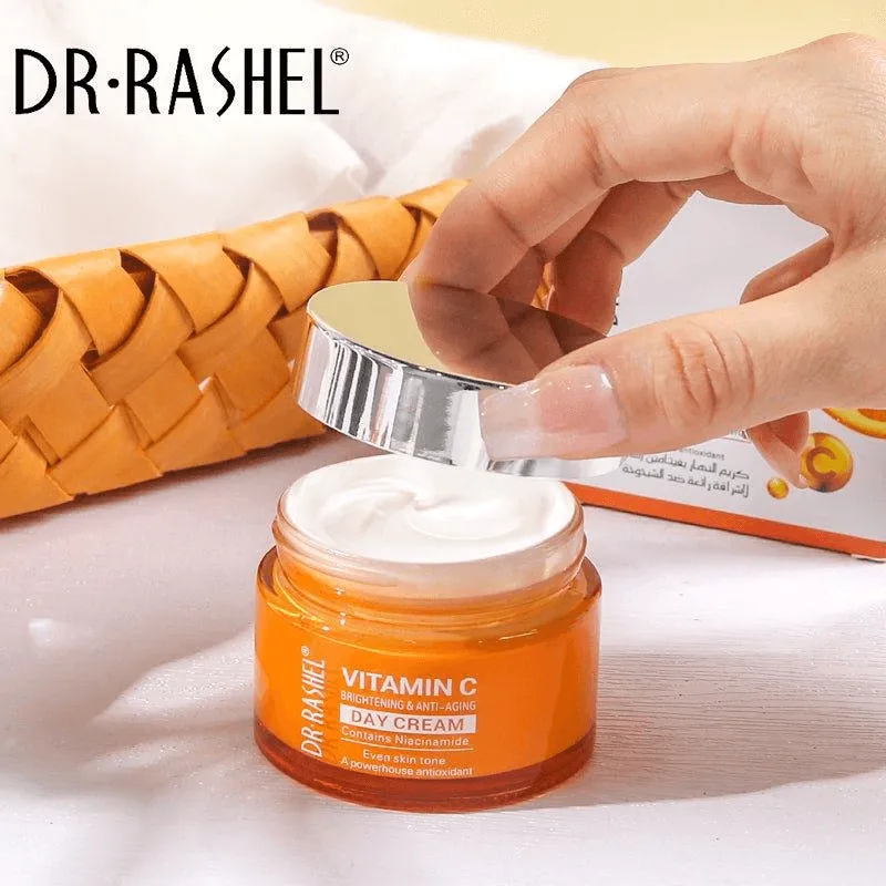 Dr.Rashel Vitamin C Brightening & Anti-Aging Day   Night Cream - 50g×2Pcs (Offer)