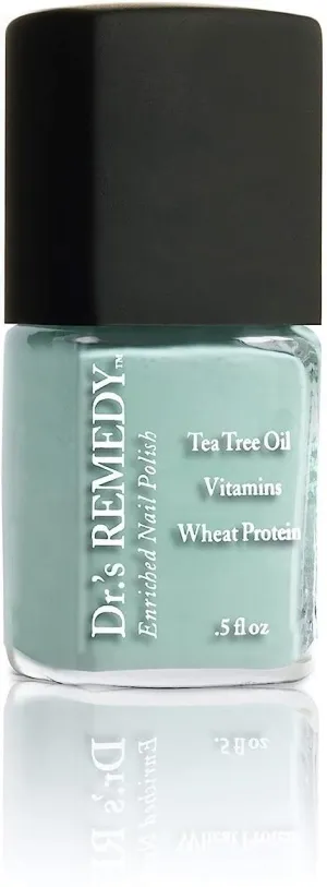 Dr?™s Remedy Enriched Nail Polish: Non Toxic, All Natural, and Organic - Doctor Formulated: Strengthens, Restores, Heals, and Protects '24-Free' - TRUSTING Turquoise