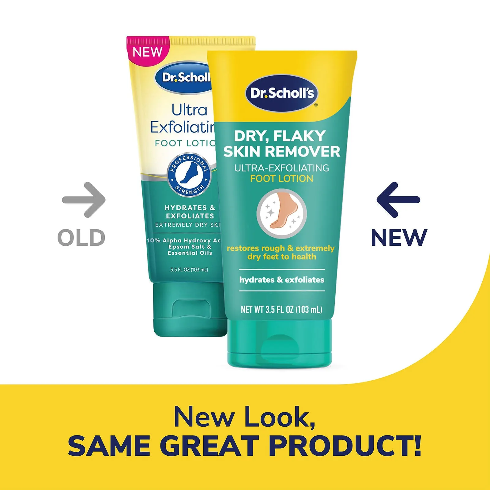 Dr.Scholl Dry, Flaky Skin Remover Ultra Exfoliating Foot Lotion
