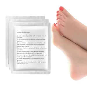 EFERO - Original 8pcs=4bag Exfoliating Foot Mask Socks for Pedicure Sosu Socks Peeling for Feet Care Beauty Foot Mask for Legs Foot Cream