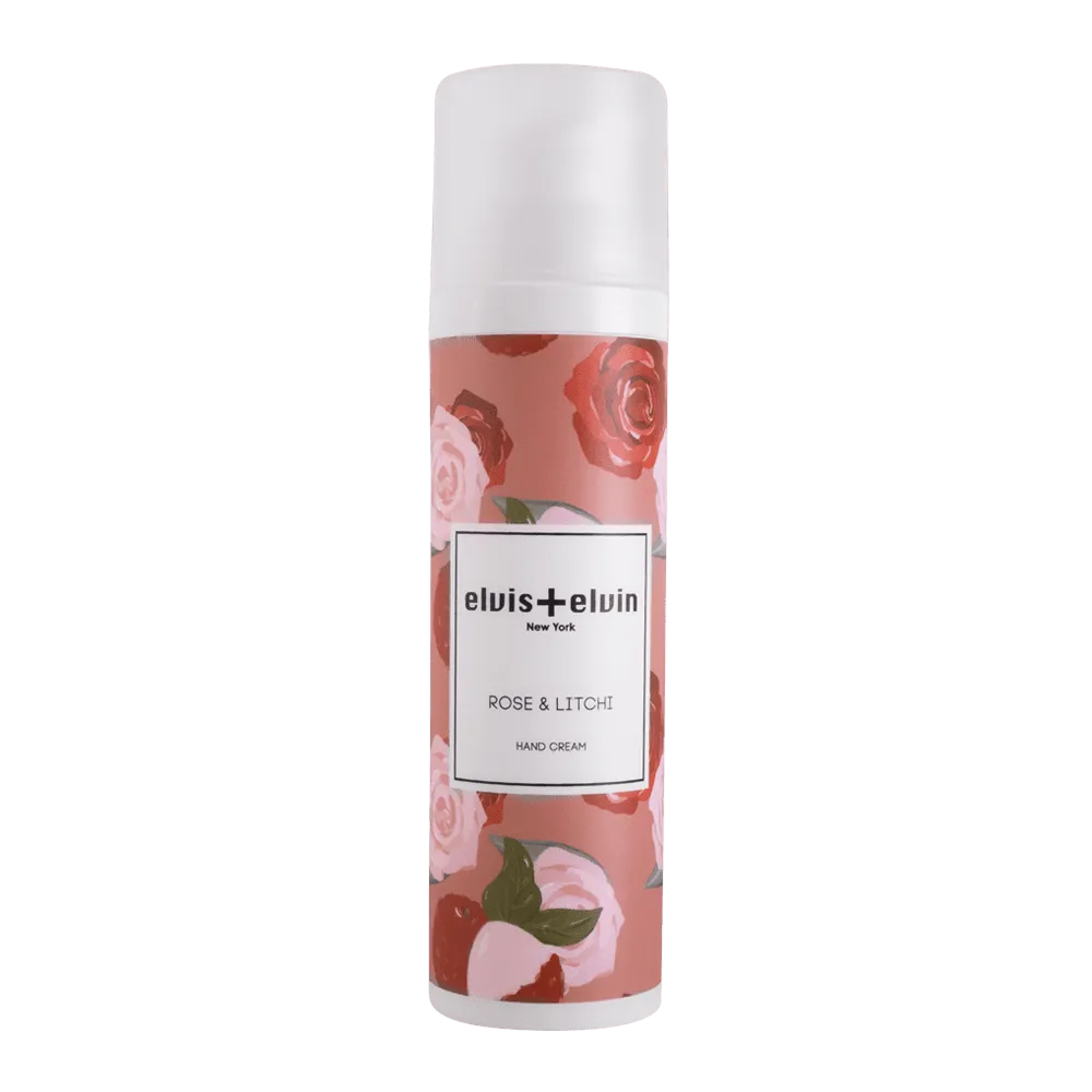 elvis elvin Rose & Litchi Hand Cream