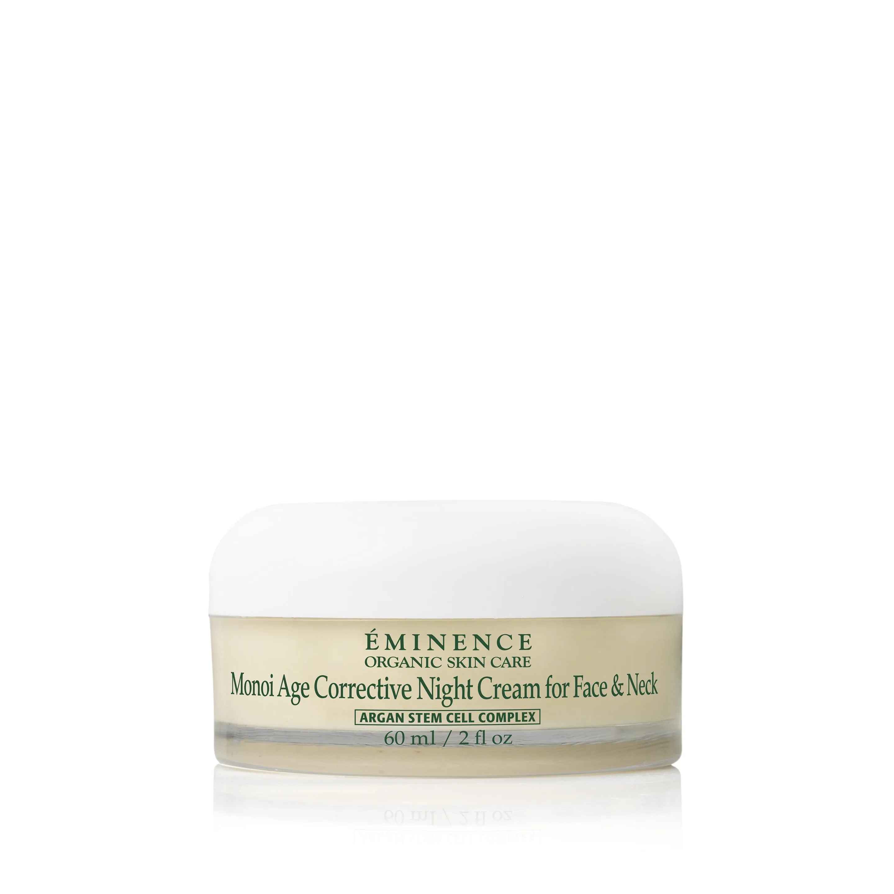 Eminence Organics Overnight Renewal Bundle (Bamboo Firming Fluid   Monoi Age Corrective Night Cream for Face & Neck)