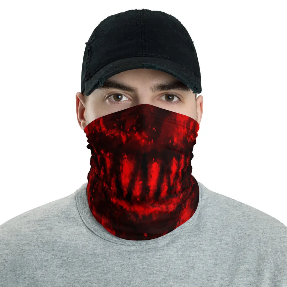 Evil Red Face Mask / Neck Gaiter