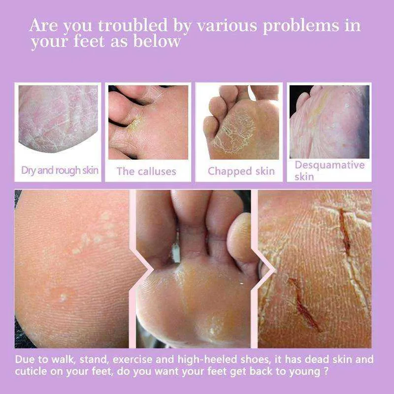 Exfoliating Foot Masks Pedicure Socks