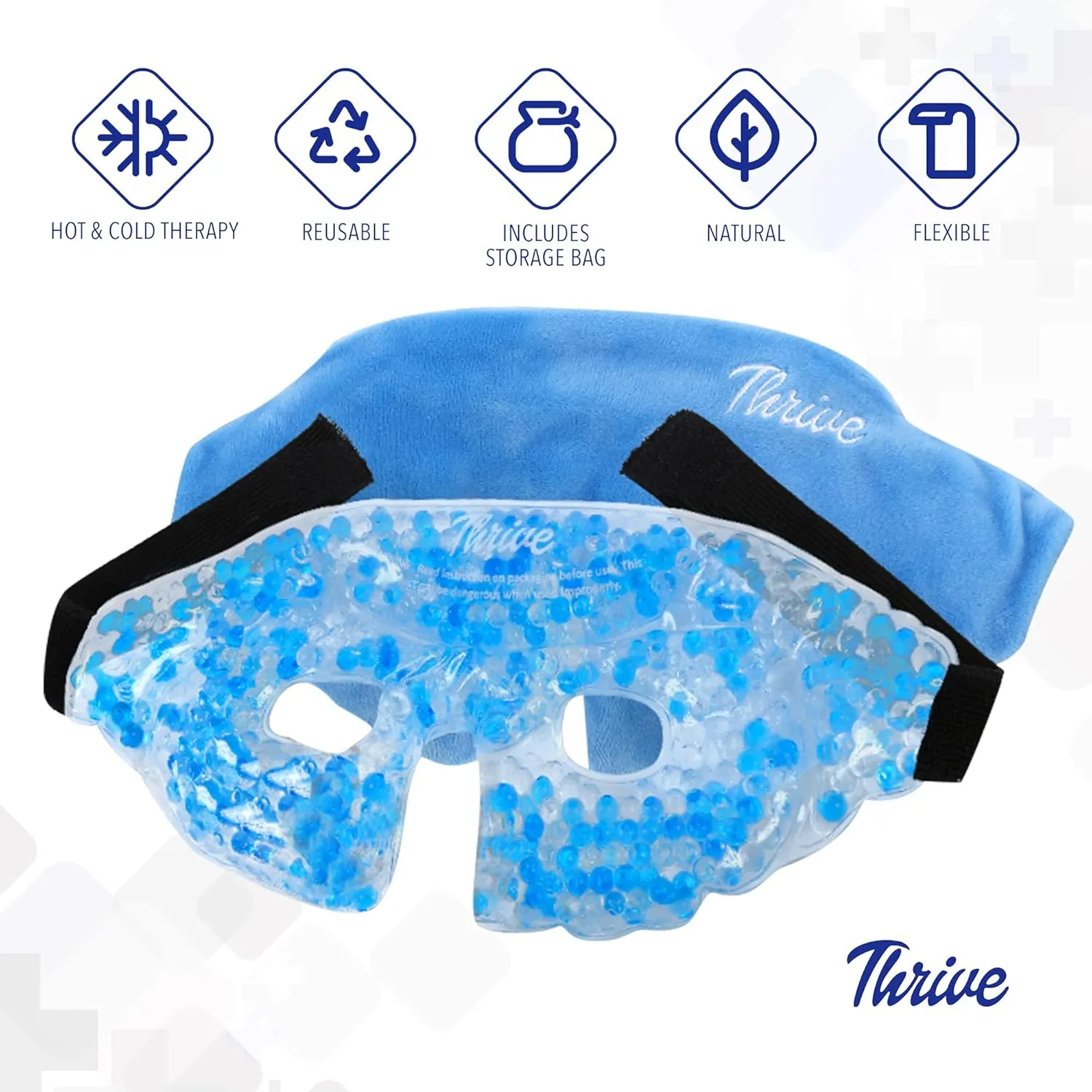 Eye Mask - Gel Beads Hot & Cold Compress Pack