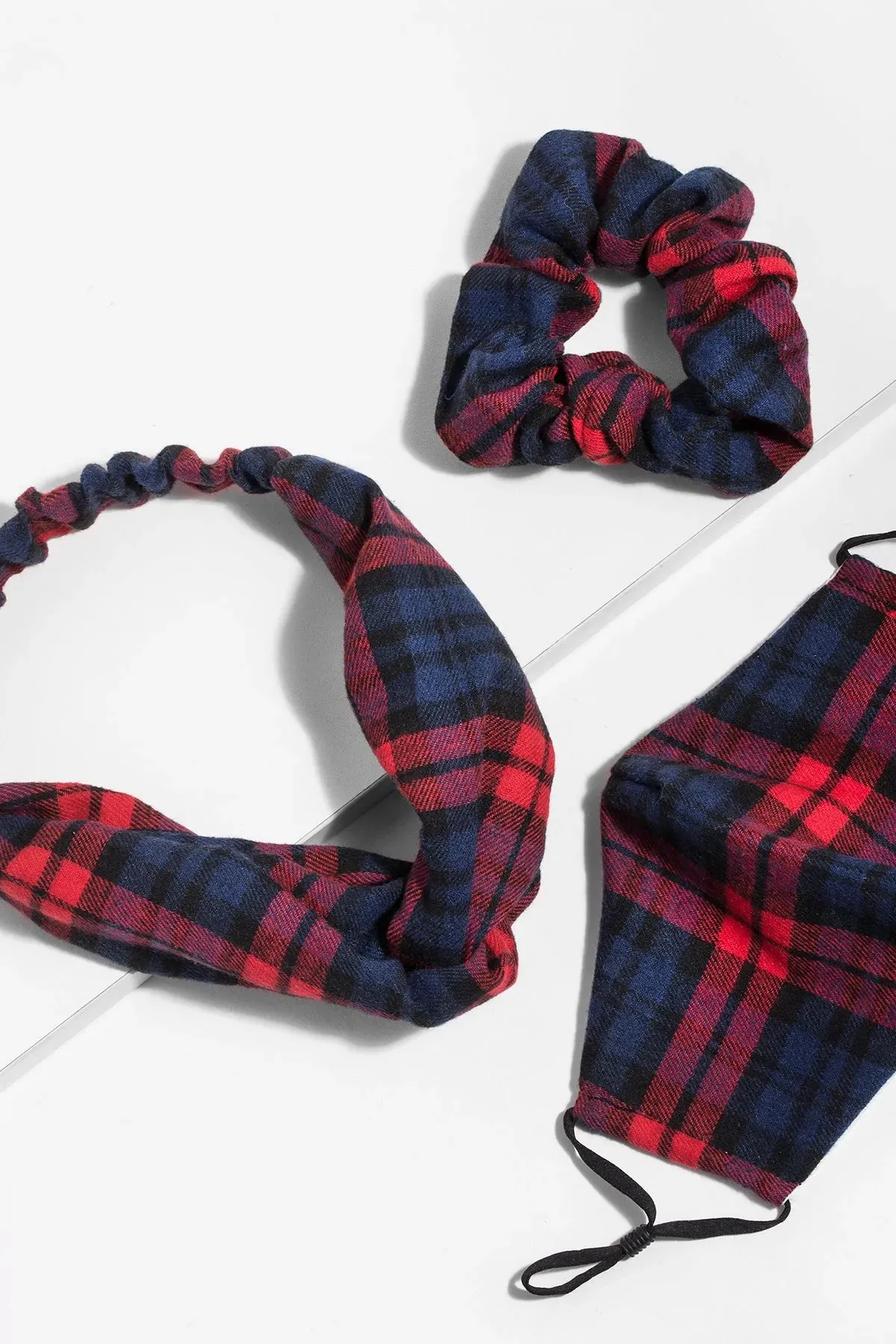 Face Mask, Scrunchie and Headband Set