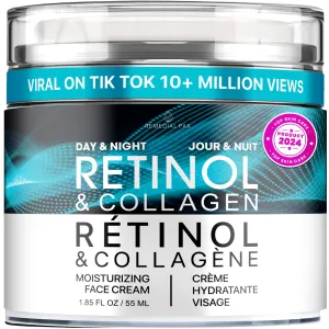 Face Moisturizer Retinol Cream - Day & Night Moisturizing Cream