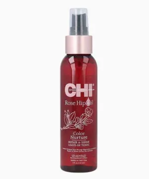 Farouk Systems CHI Rose Hip Oil Colour Repair And Shine Leave In Tonic