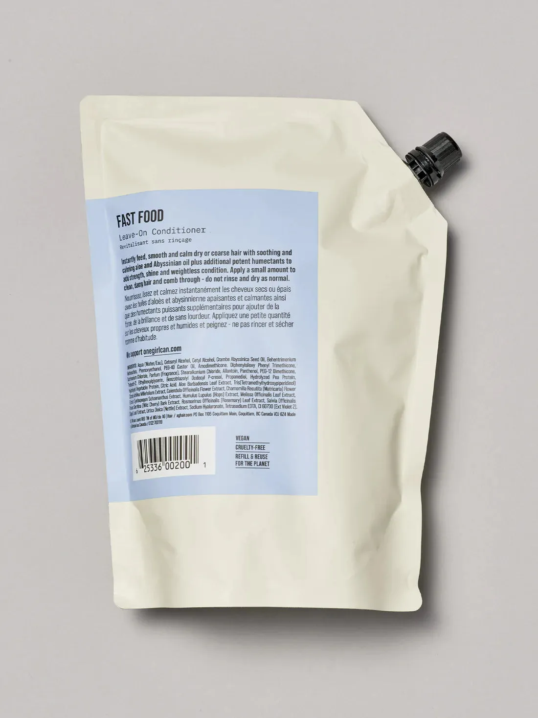FAST FOOD LEAVE-ON CONDITIONER
