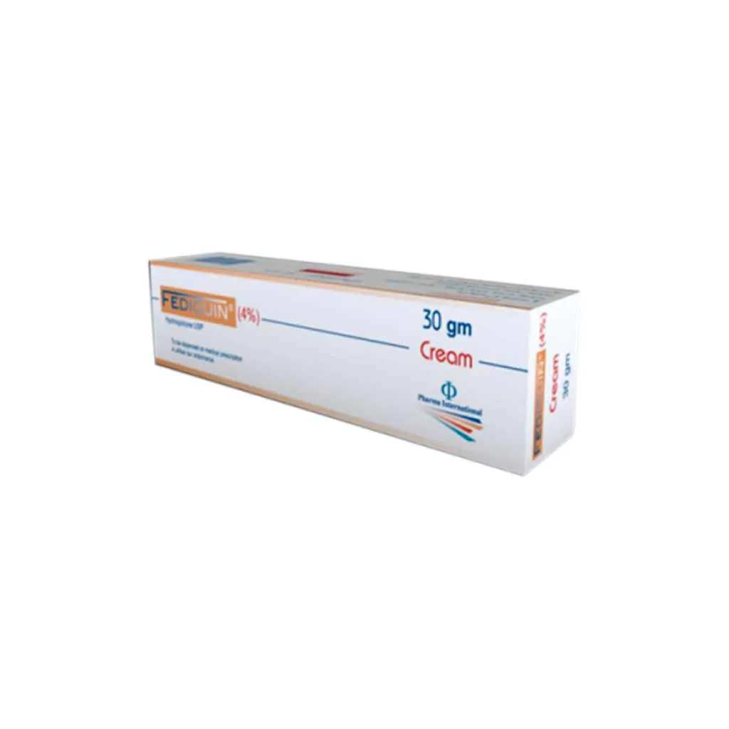 Fediquine 4% 30gm Cream(ORIGINAL PRESCRIPTION IS MANDATORY UPON DELIVERY)