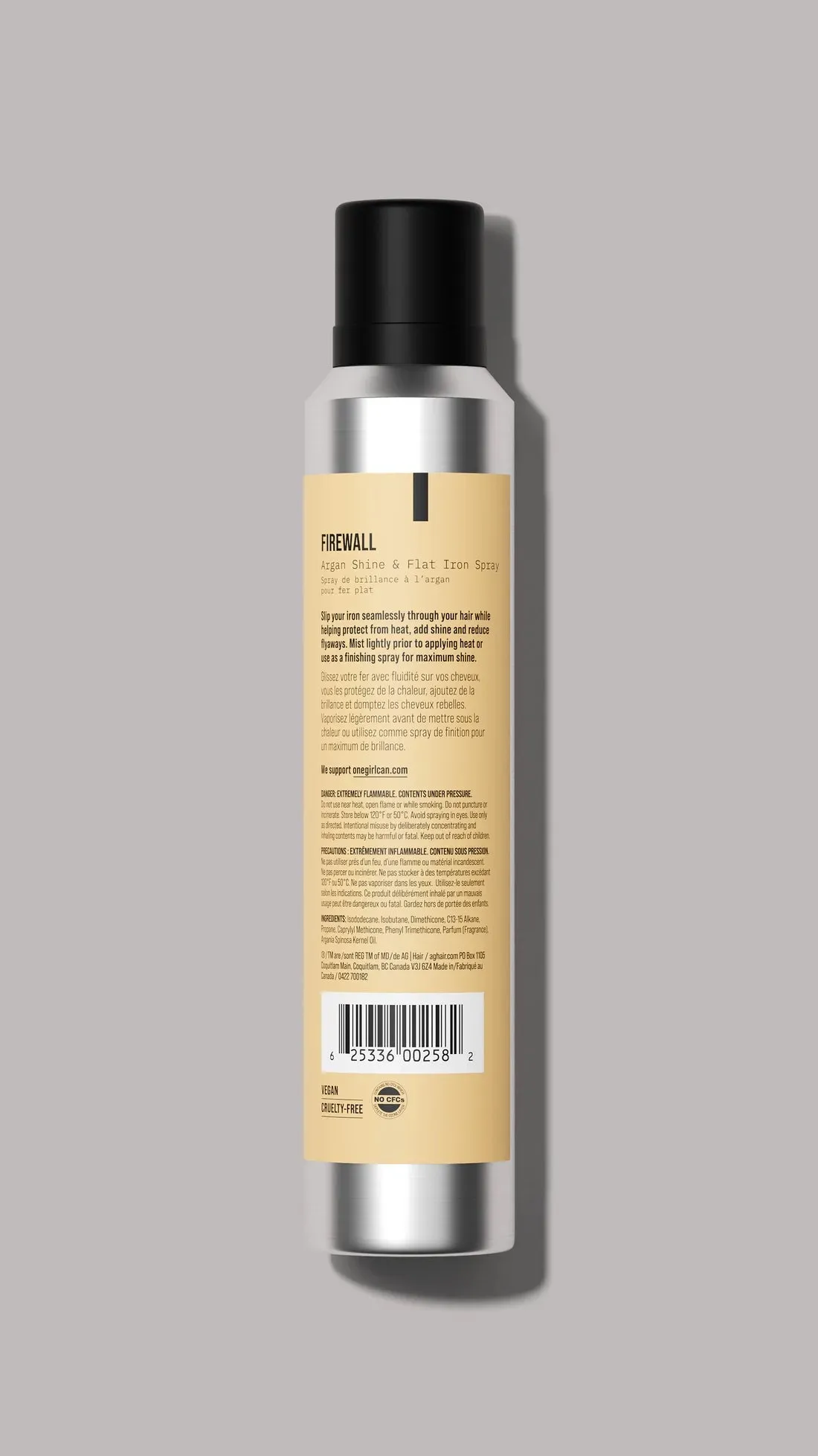 FIREWALL ARGAN SHINE & FLAT IRON SPRAY