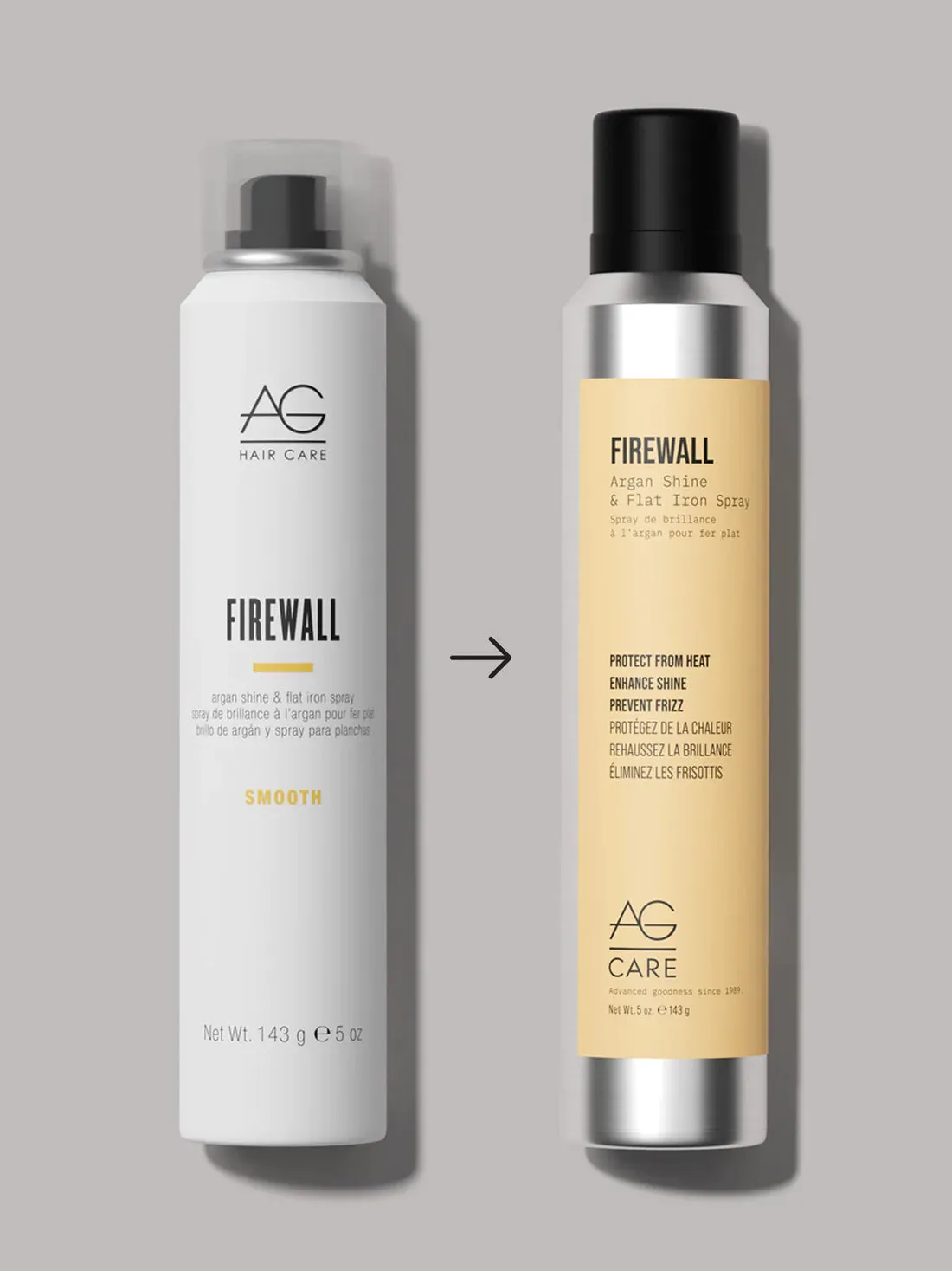 FIREWALL ARGAN SHINE & FLAT IRON SPRAY