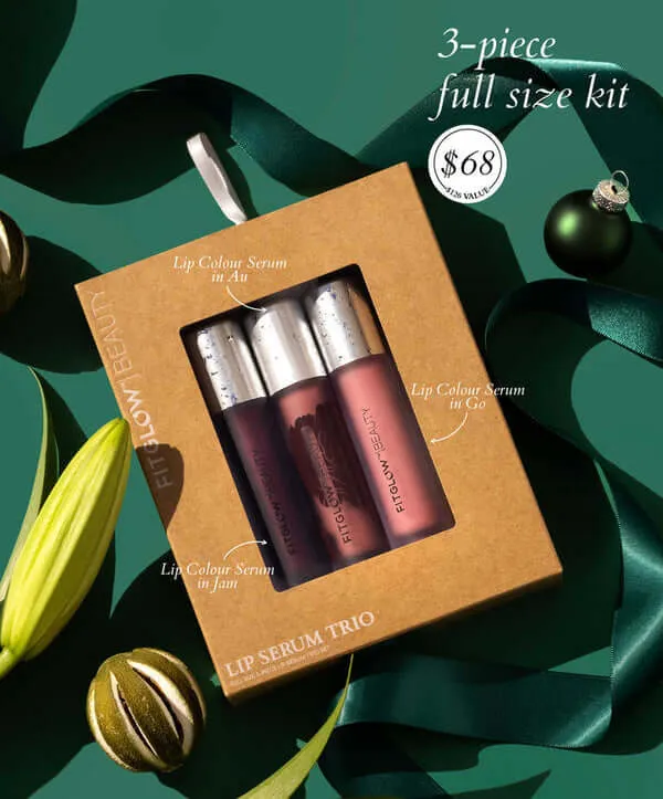 Fitglow Beauty - Lip Color Serum Trio