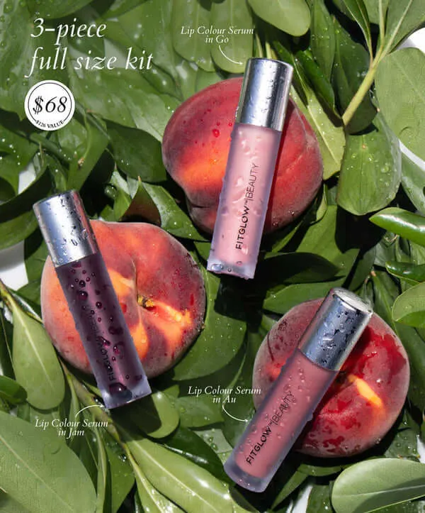 Fitglow Beauty - Lip Color Serum Trio