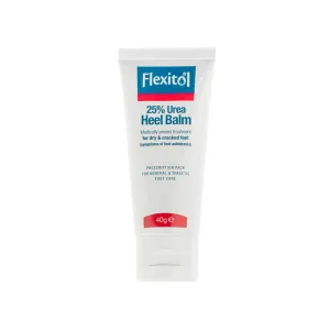 Flexitol 25% Urea Heel Balm - Dry & Cracked Feet Treatment (40g, 70g or 112g)