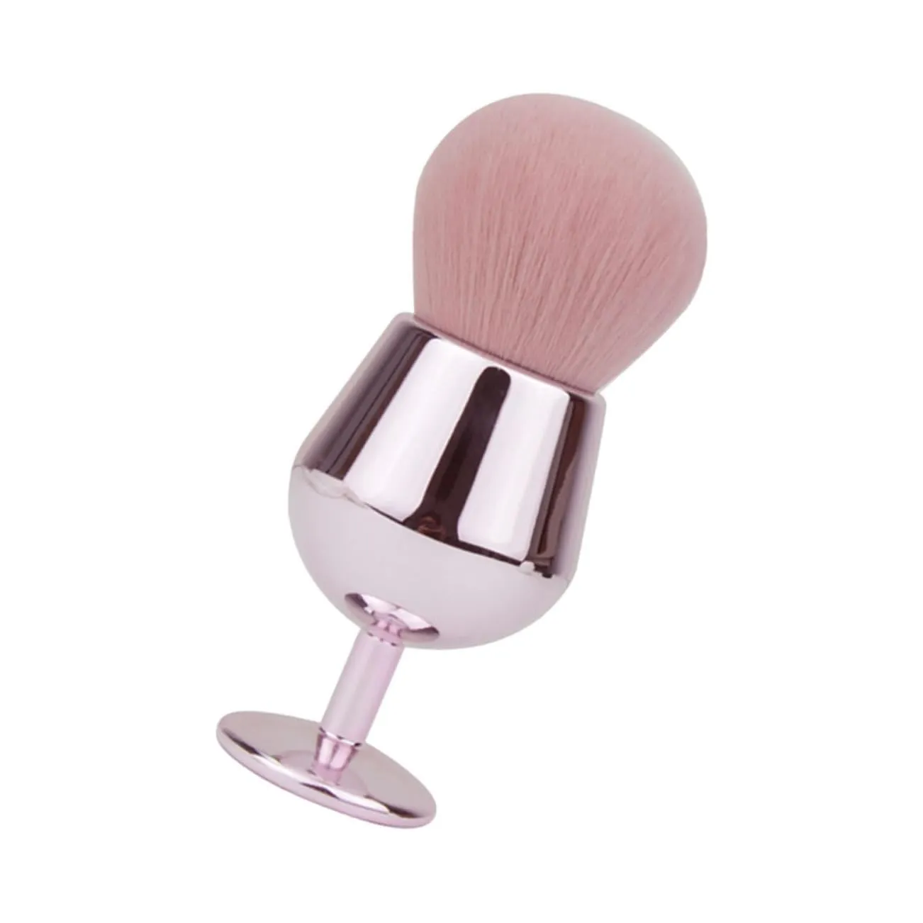 Fluffy Blush Brush Synthetic Hair Soft Durable Makeup Brush for Women Setting Powder