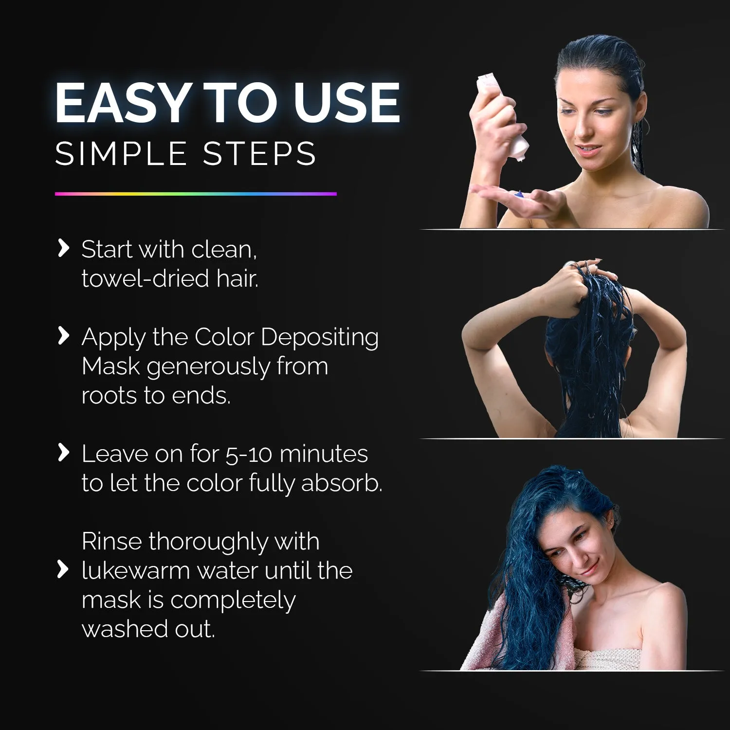 Free Color Depositing Hair Mask