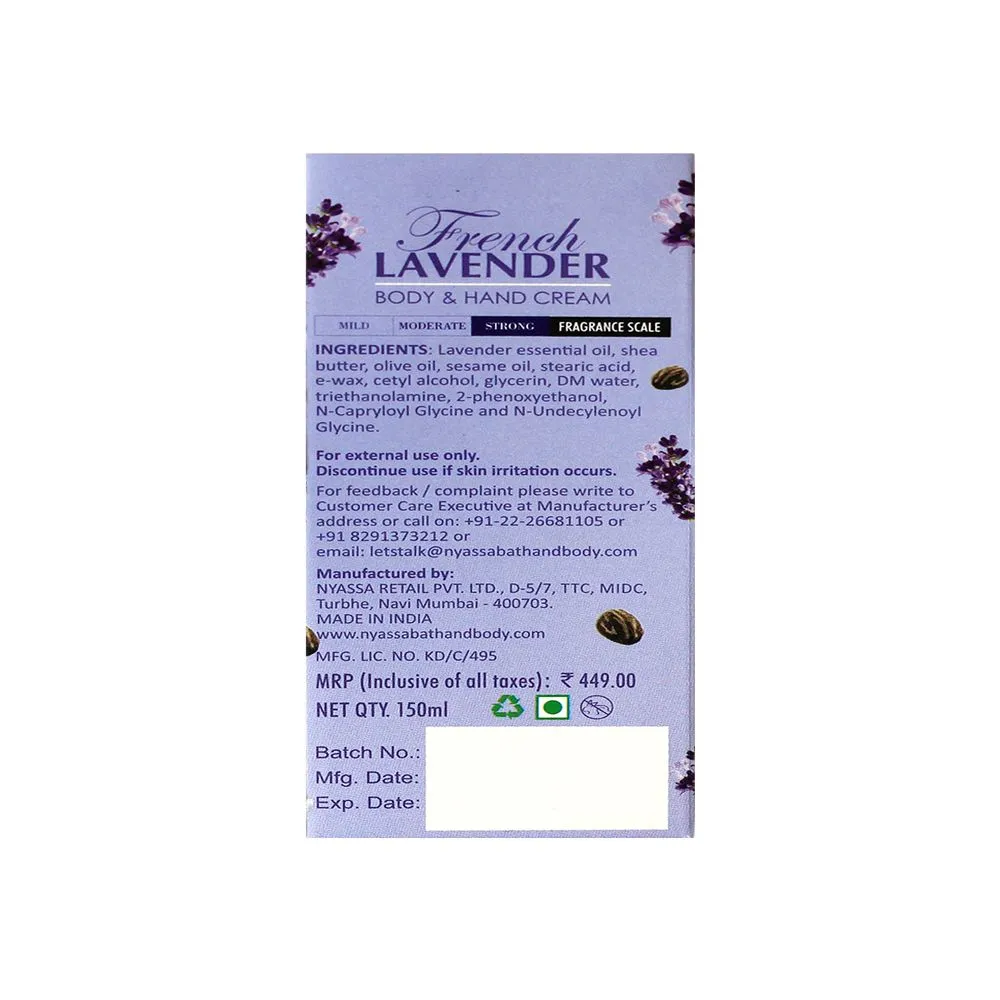 French Lavender Hand Cream 145ml