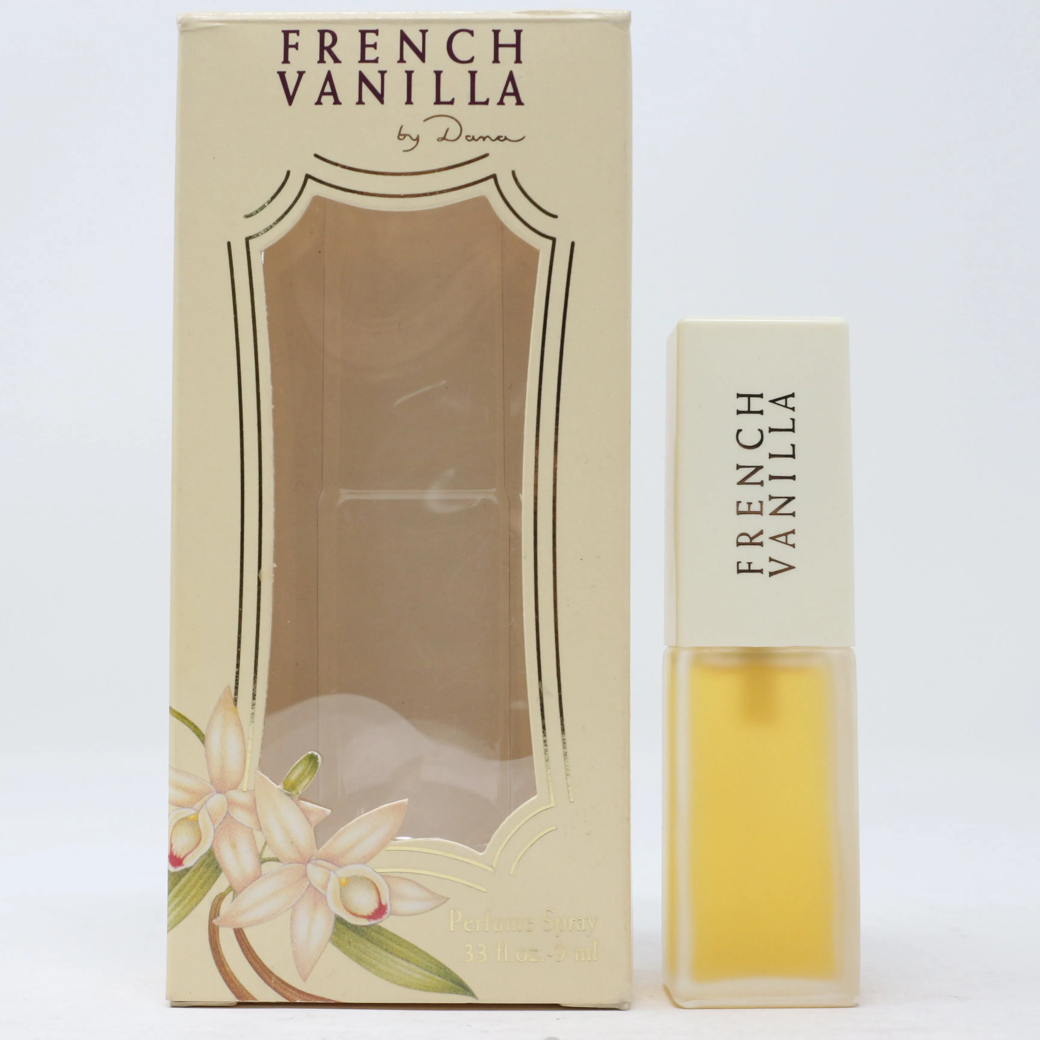 French Vanilla by Dana Perfume Spray 0.33oz/9ml Spray New In Box