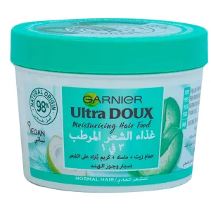 Garnier Ultra Doux Moisturizing Hair Food for Normal Hair, 390ml