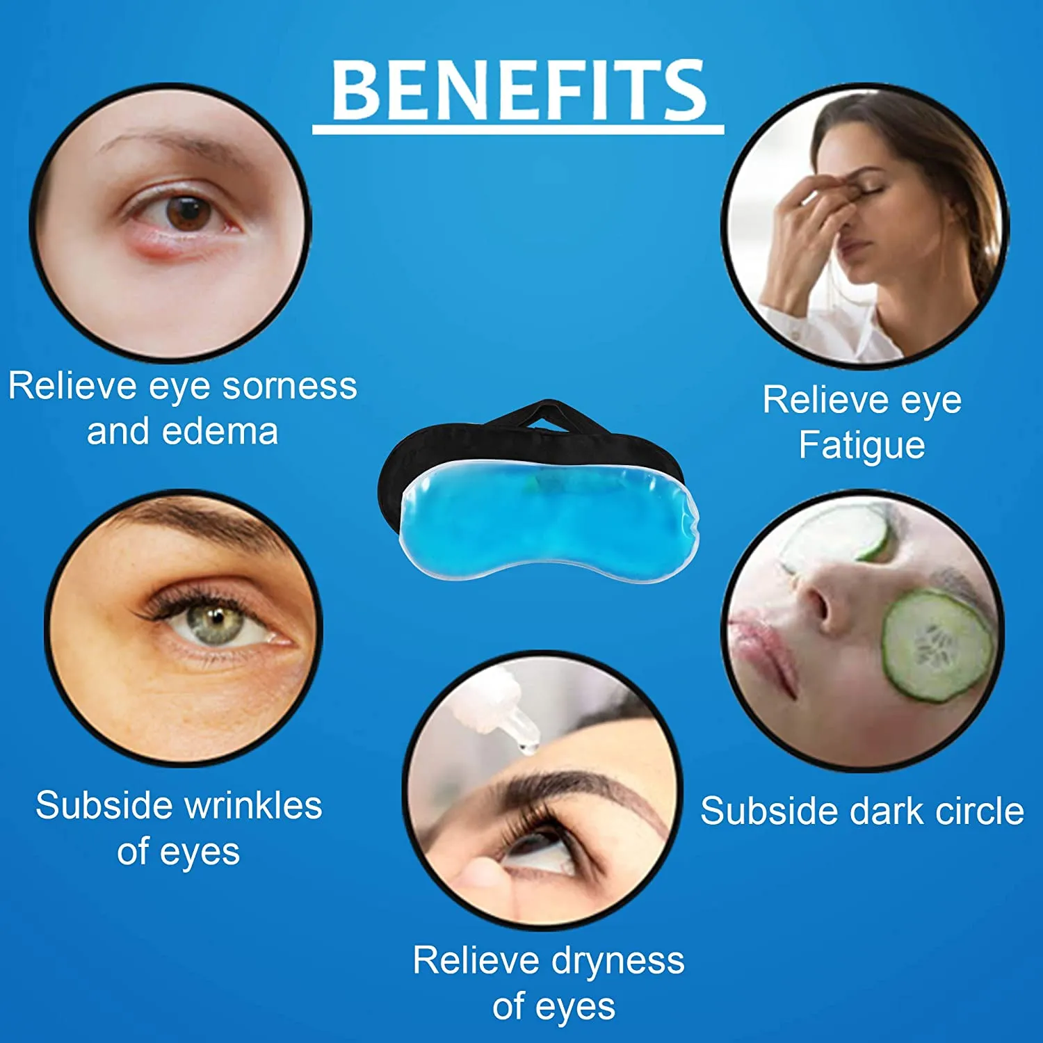 Gel Eye Mask - Unicorn