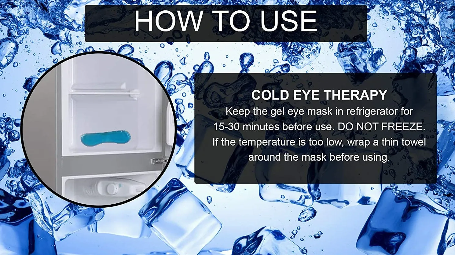 Gel Eye Mask - Unicorn