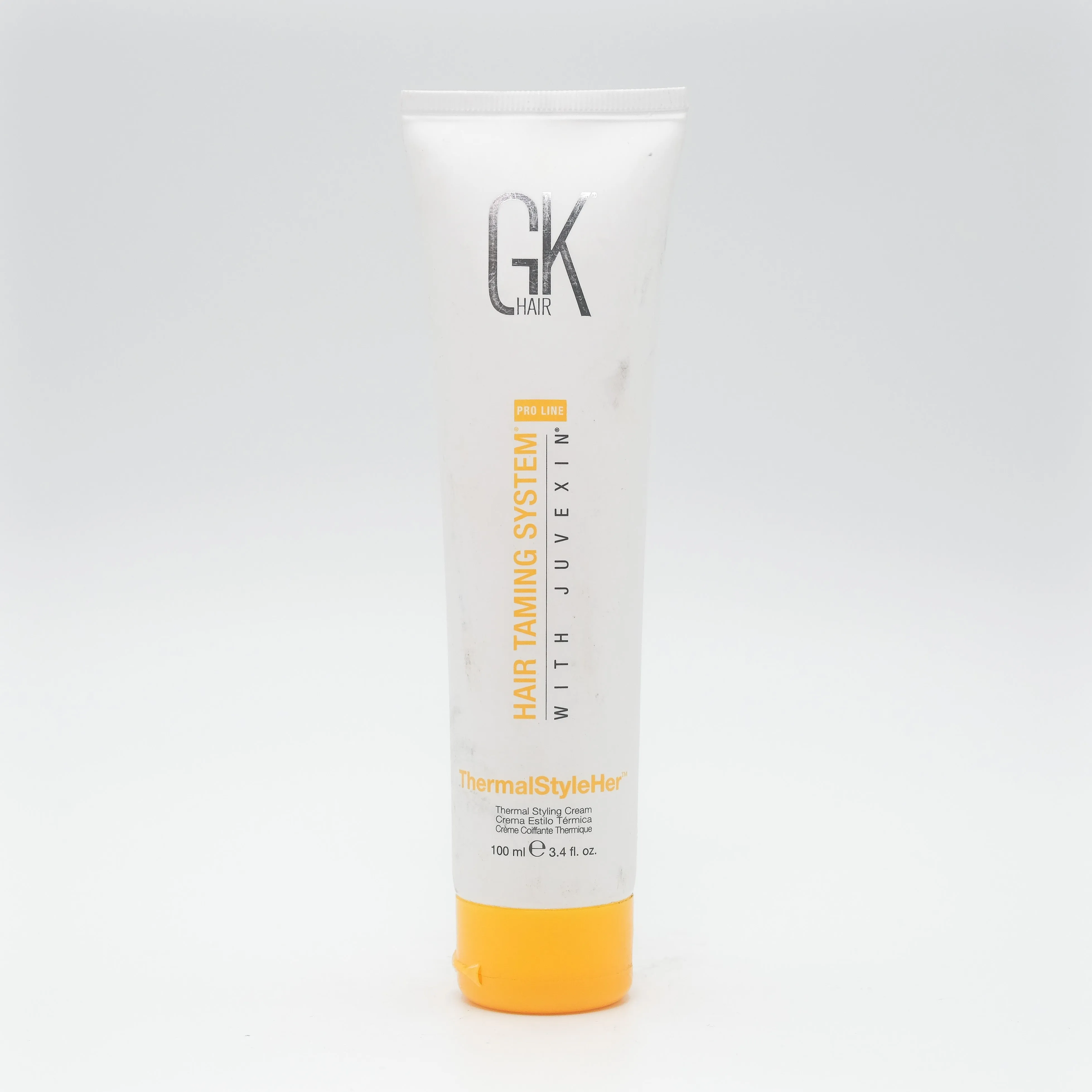 GK HAIR Taming System with Juvexin Thermal Style Her Cream 3.4 oz