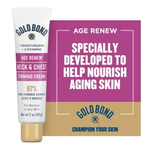 Gold Bond Cream, Neck & Chest Firming, 2oz Tube
