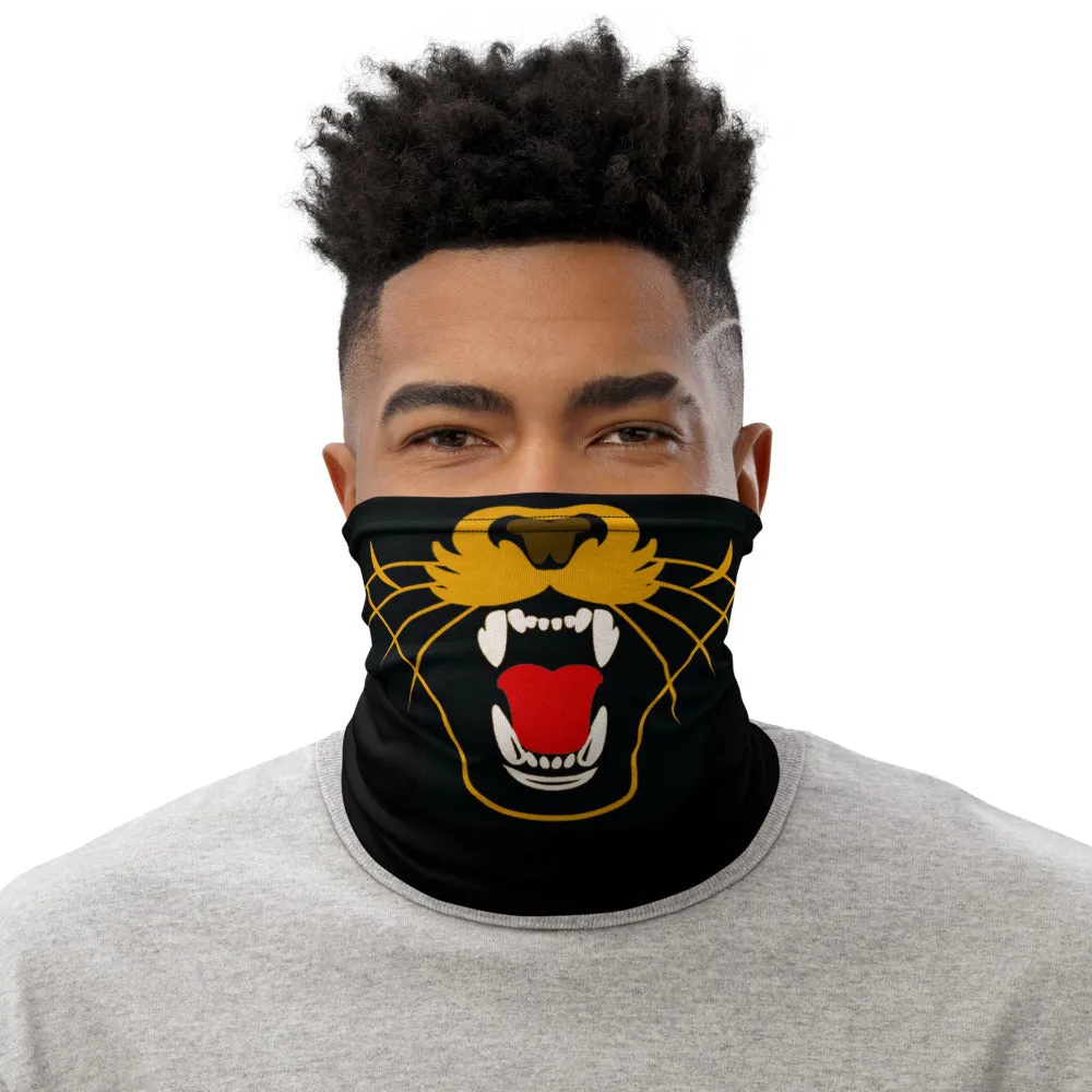 Gold Panther Neck Gaiter