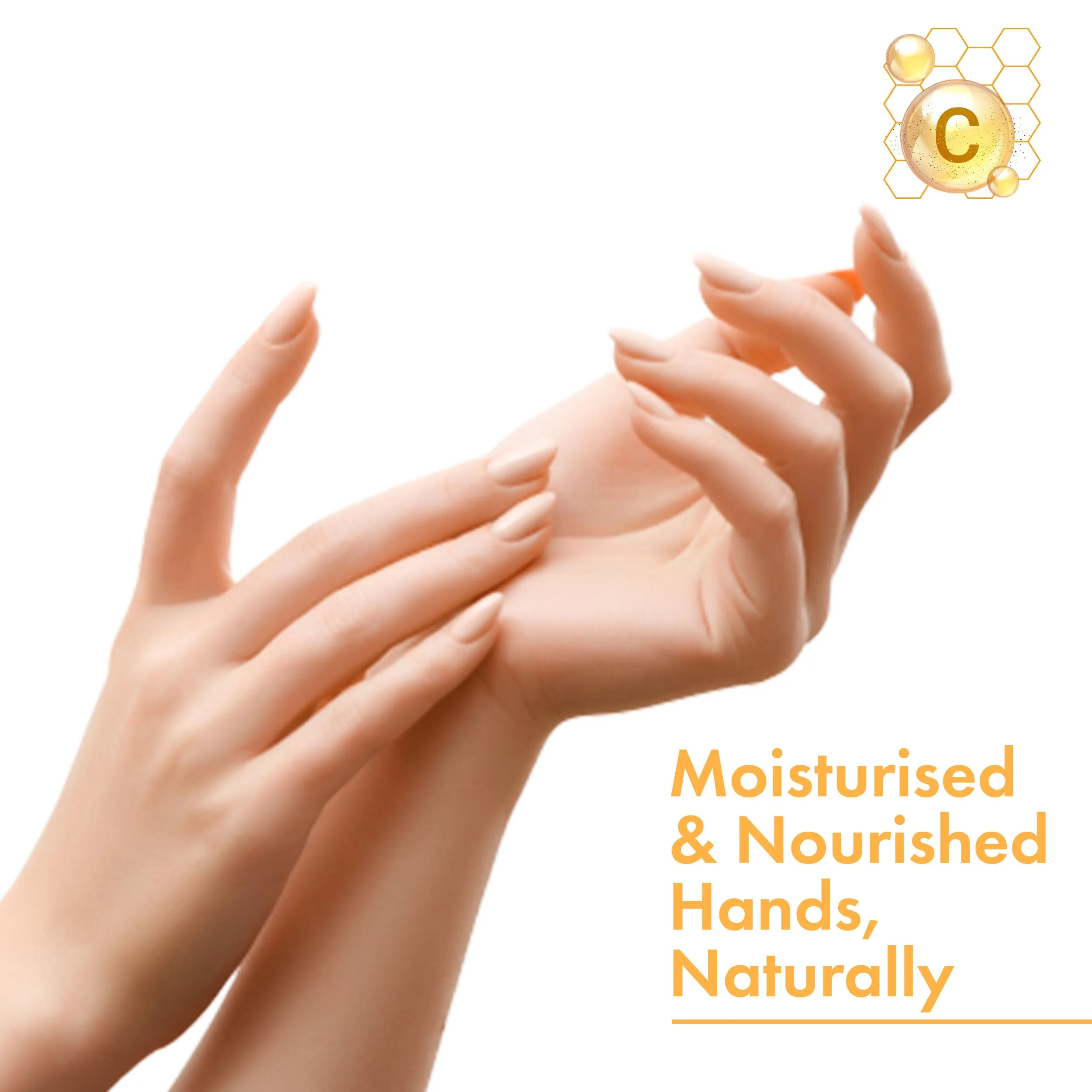 Good Vibes Vitamin C Glow Hand Mask | Brightening, Soothing | Vegan, No Parabens, No Sulphates, No Alcohol, No Animal Testing (20 g)