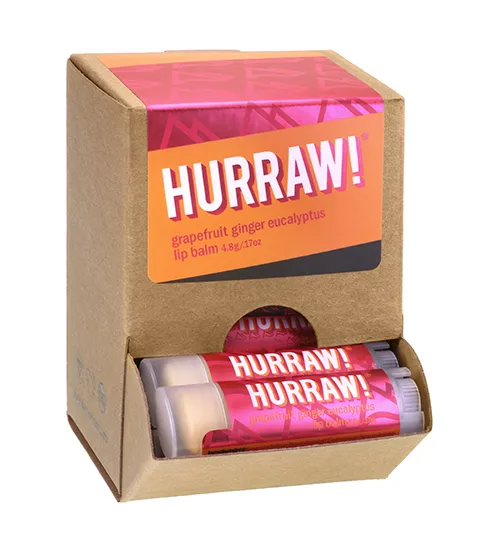 Grapefruit Ginger Eucalyptus Kapha Lip Balm