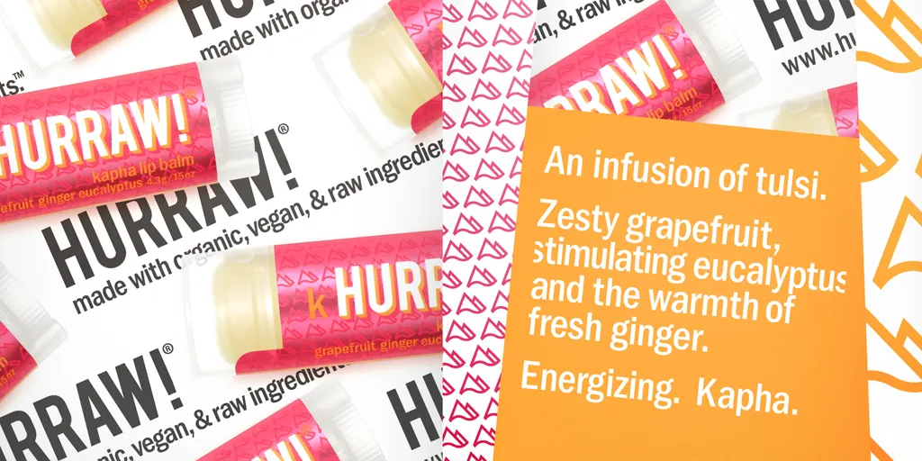 Grapefruit Ginger Eucalyptus Kapha Lip Balm