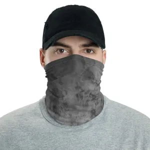 Gray Marble Face Mask Neck Gaiter