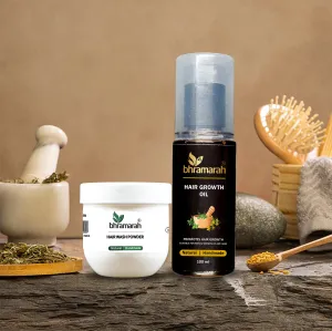 Hair Growth Oil | Hair Wash Powder (Combo)