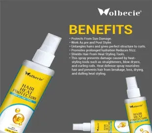 Hair Heat Protector (Pack of 2)