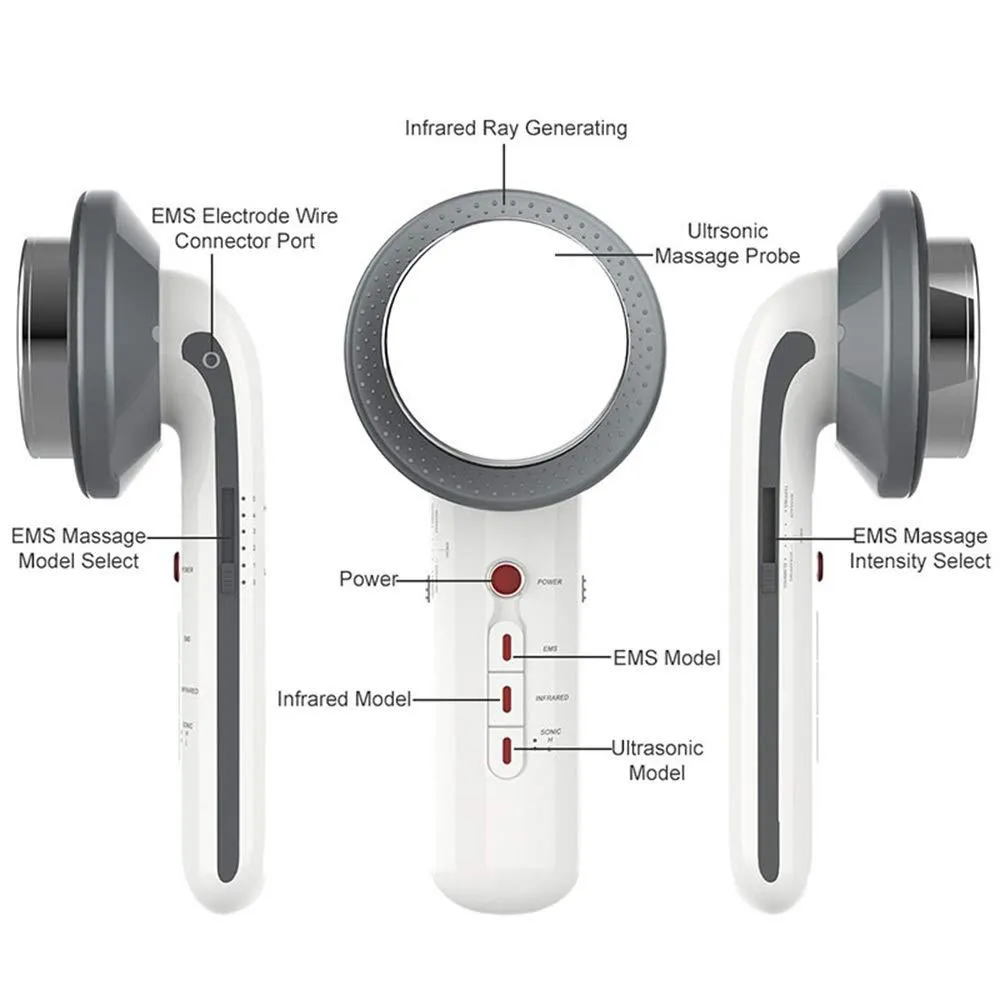 Handheld Massager Cordless Deep Tissue Cellulite Massager for Face, Arm, Hand, Neck, Foot and Body
