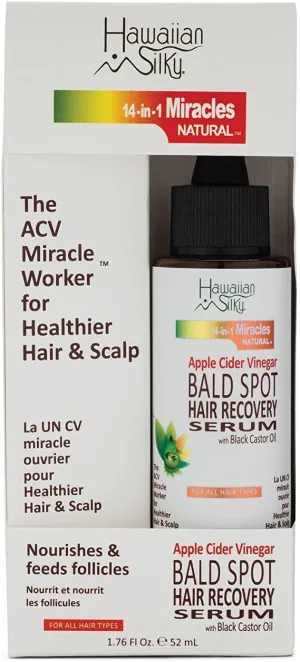 Hawaiian Silky Apple Cider Vinegar Bald Spot Hair Recovery Serum (1.76oz)
