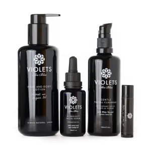Head To Toe Pamper Package- Violets Are Blue Gift Set