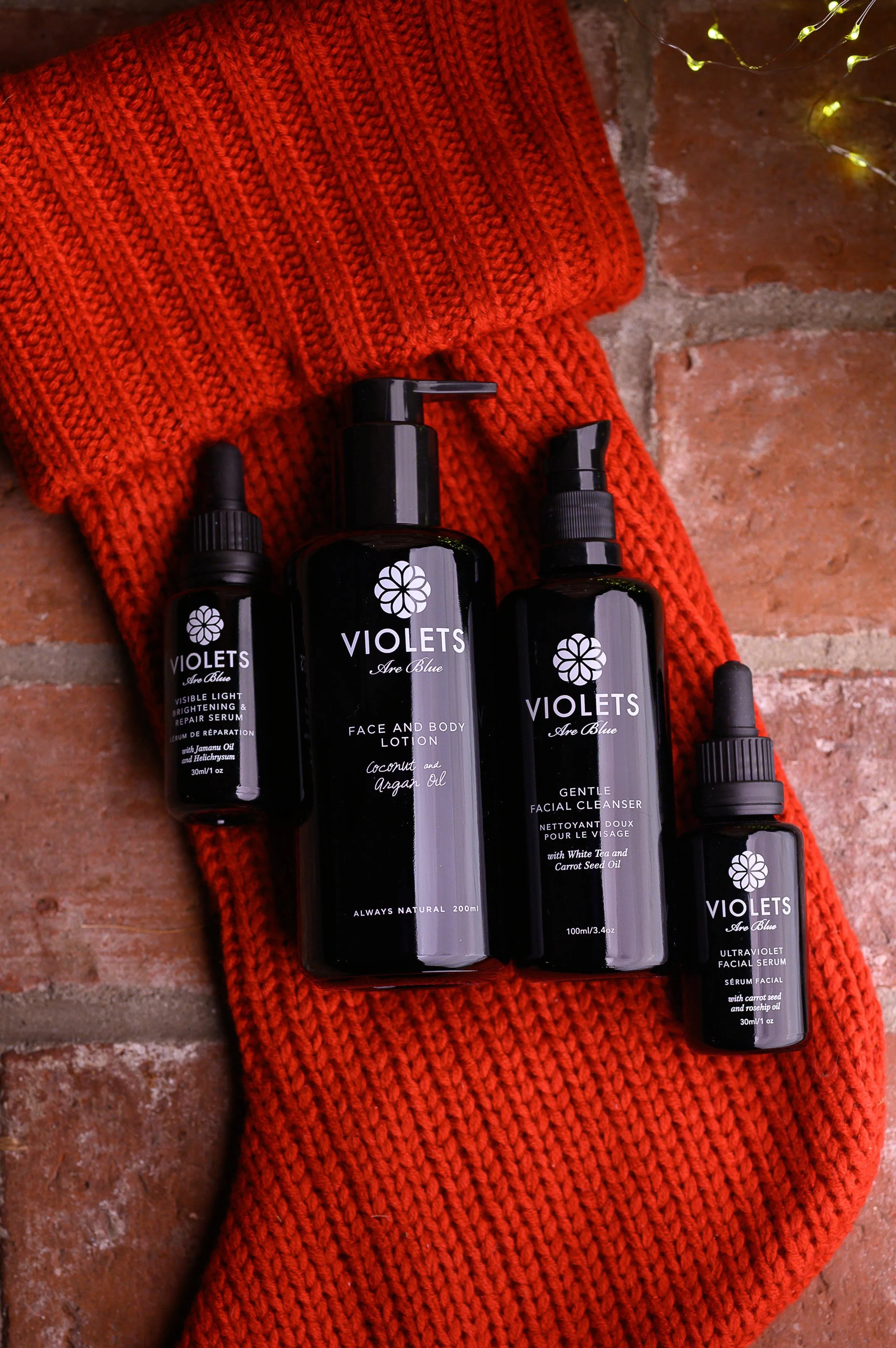 Head To Toe Pamper Package- Violets Are Blue Gift Set