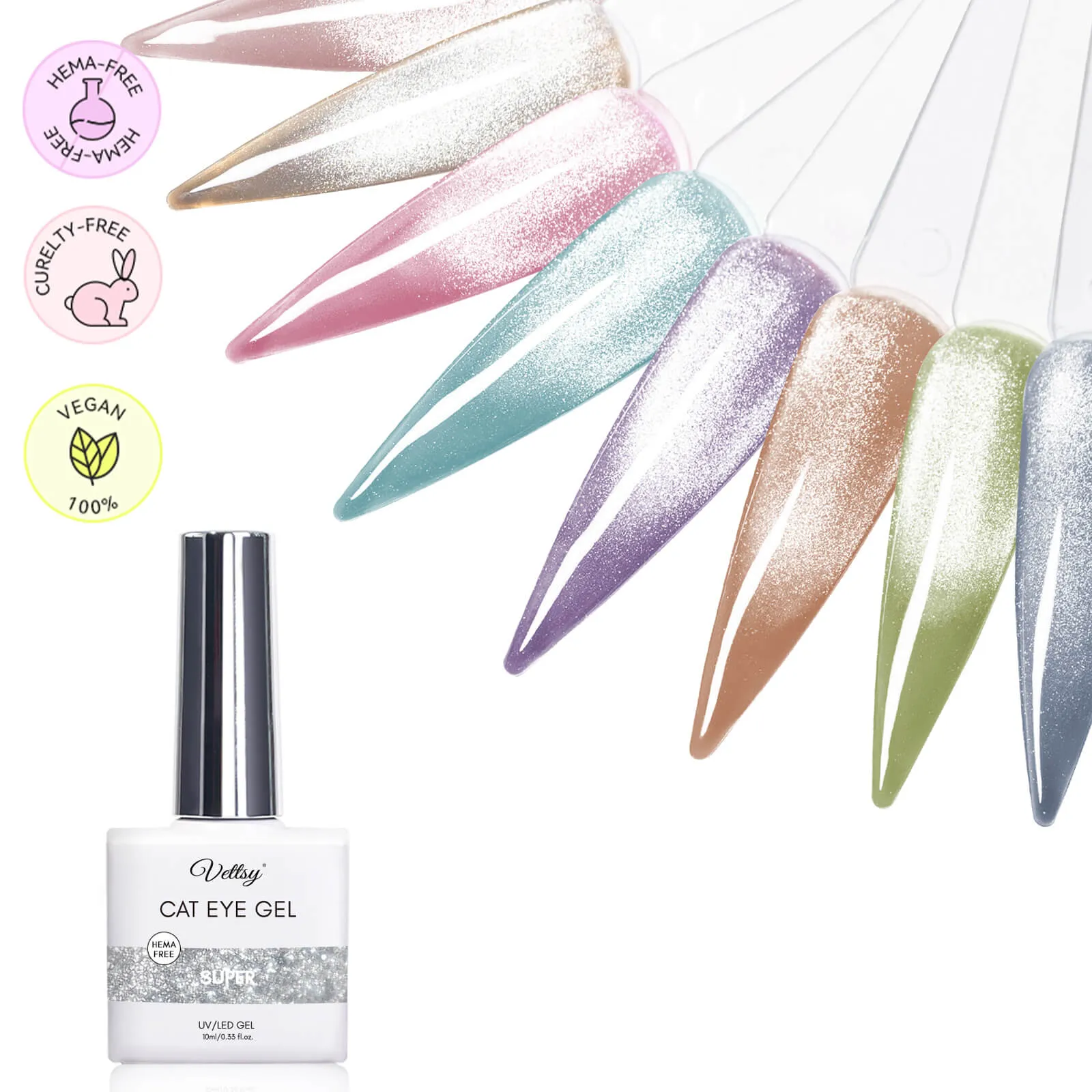 Hema-Free Super Cat Eye Gel