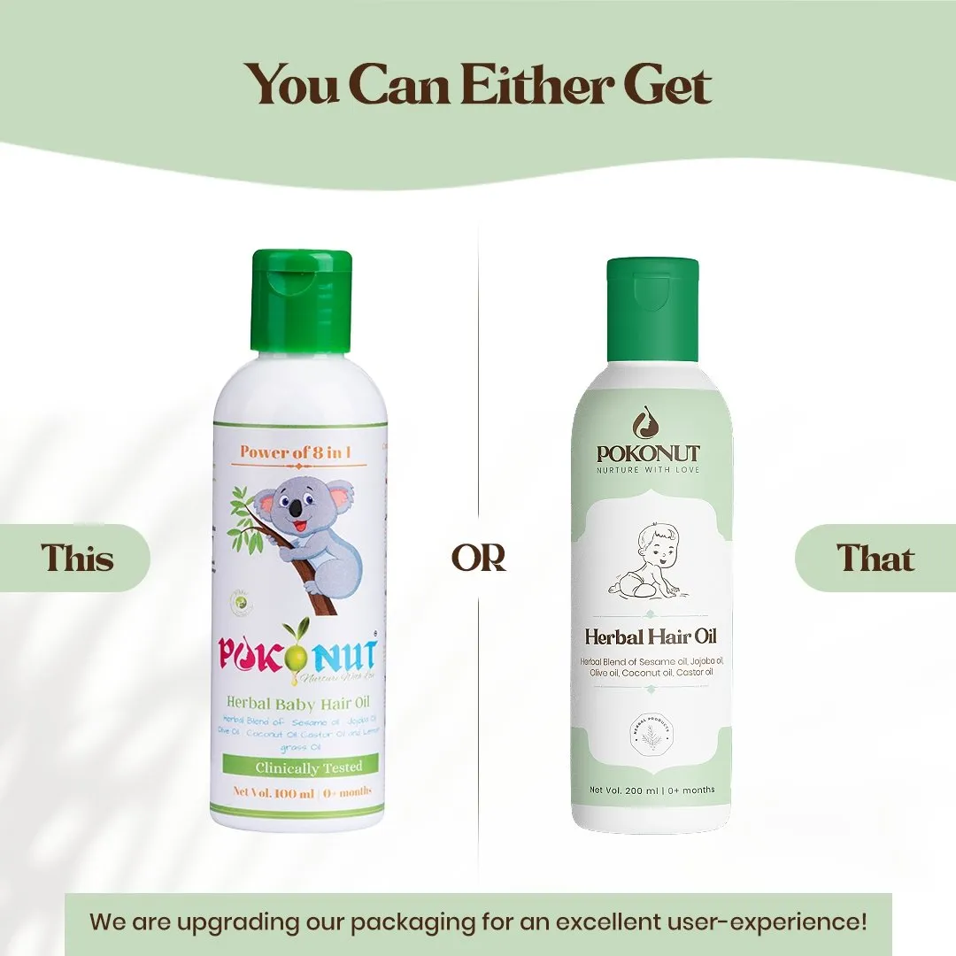 Herbal Baby Hair Oil-100ml