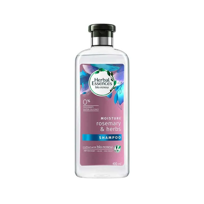 Herbal Essences Moisture Rosemary & Herbs Shampoo 400ml