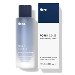 HERO pore release blackhead clear solution 2% salicylic acid acne treatment