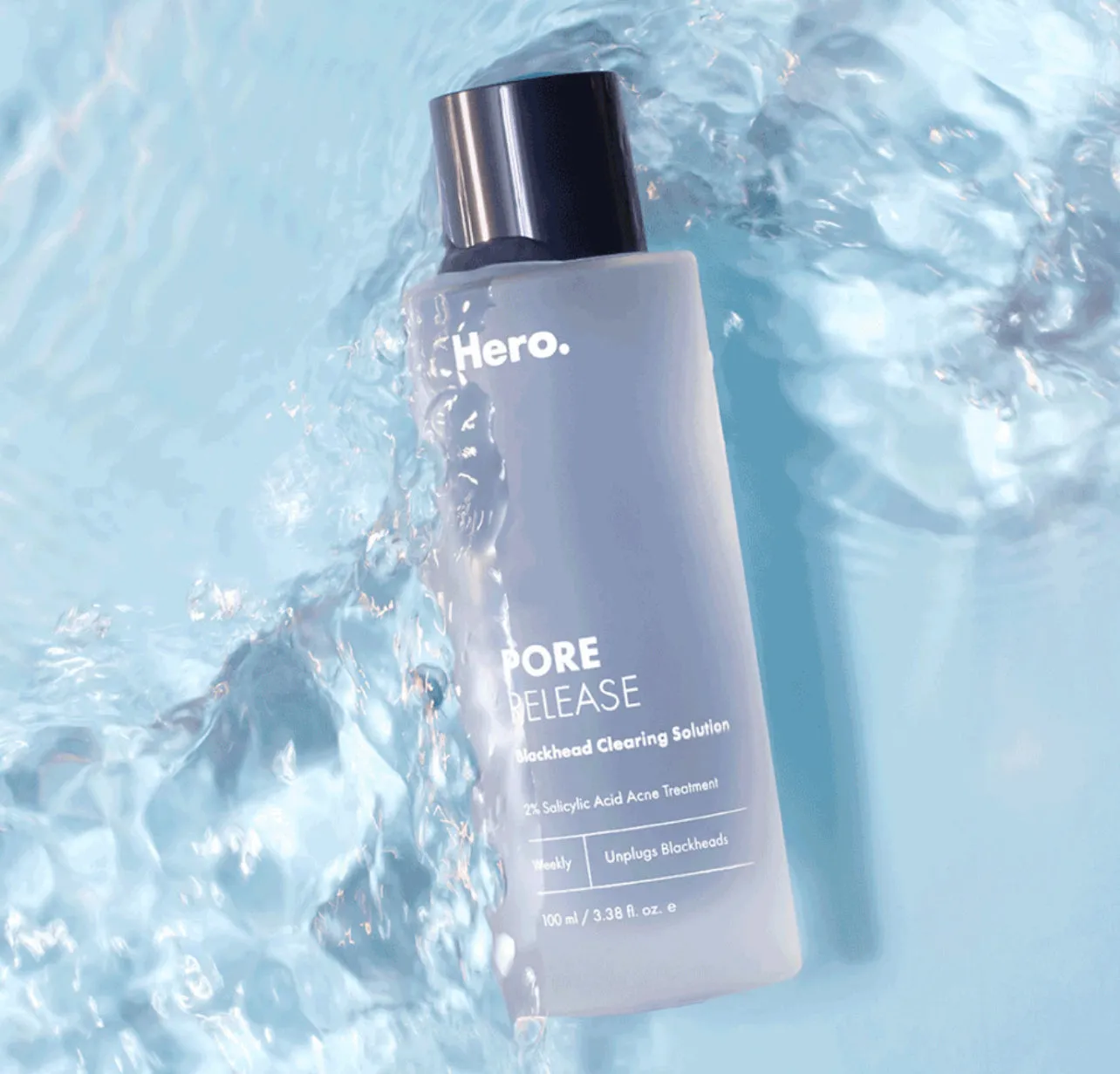 HERO pore release blackhead clear solution 2% salicylic acid acne treatment