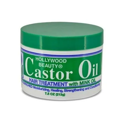 Hollywood Beauty Castor Oil Hair Treatment with Mink Oil