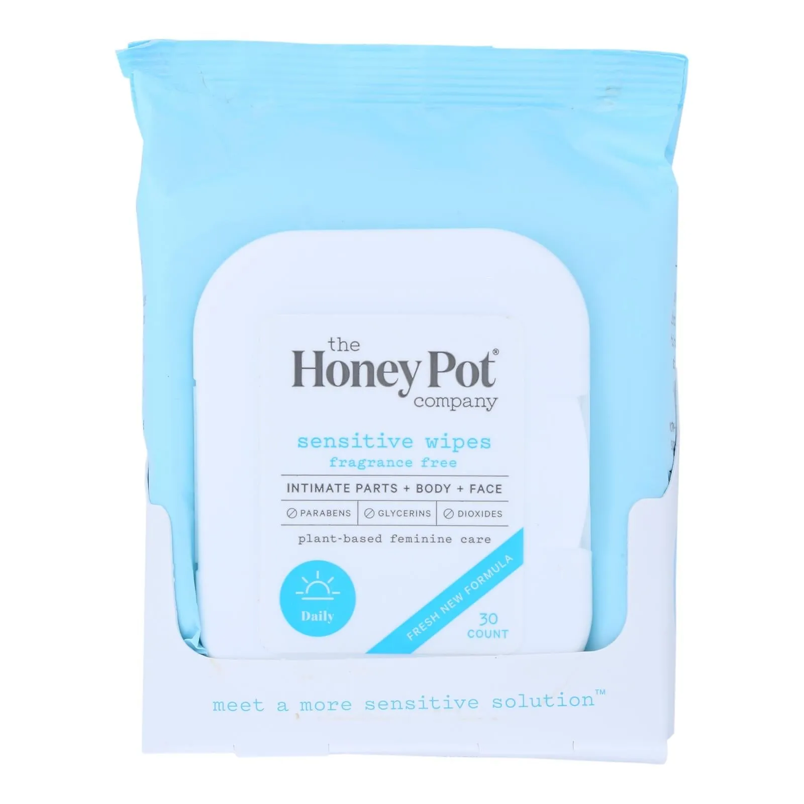 Honey Pot Gentle & Sensitive Wipes (Pack of 30)