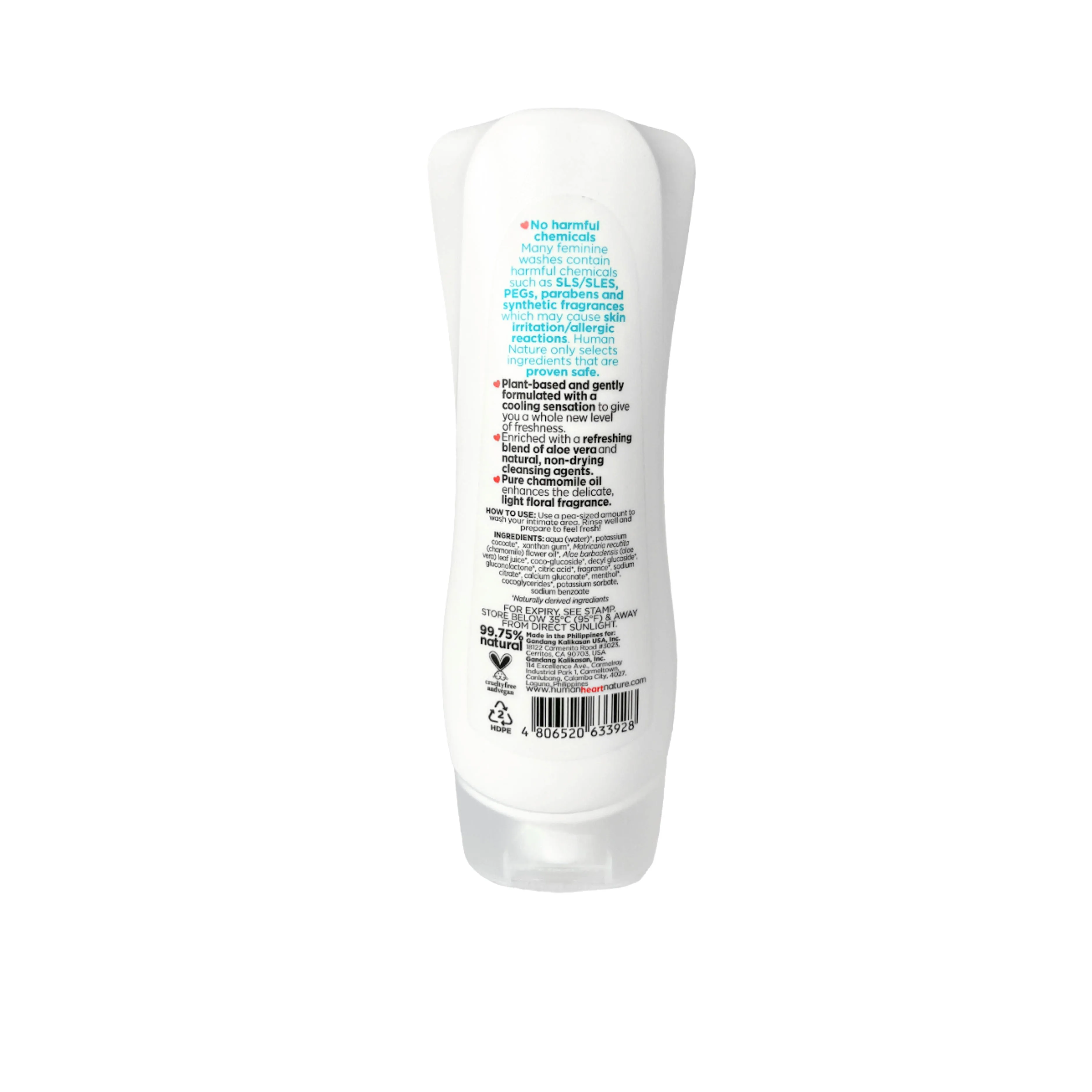 Human Nature Natural Feminine Wash 400ml
