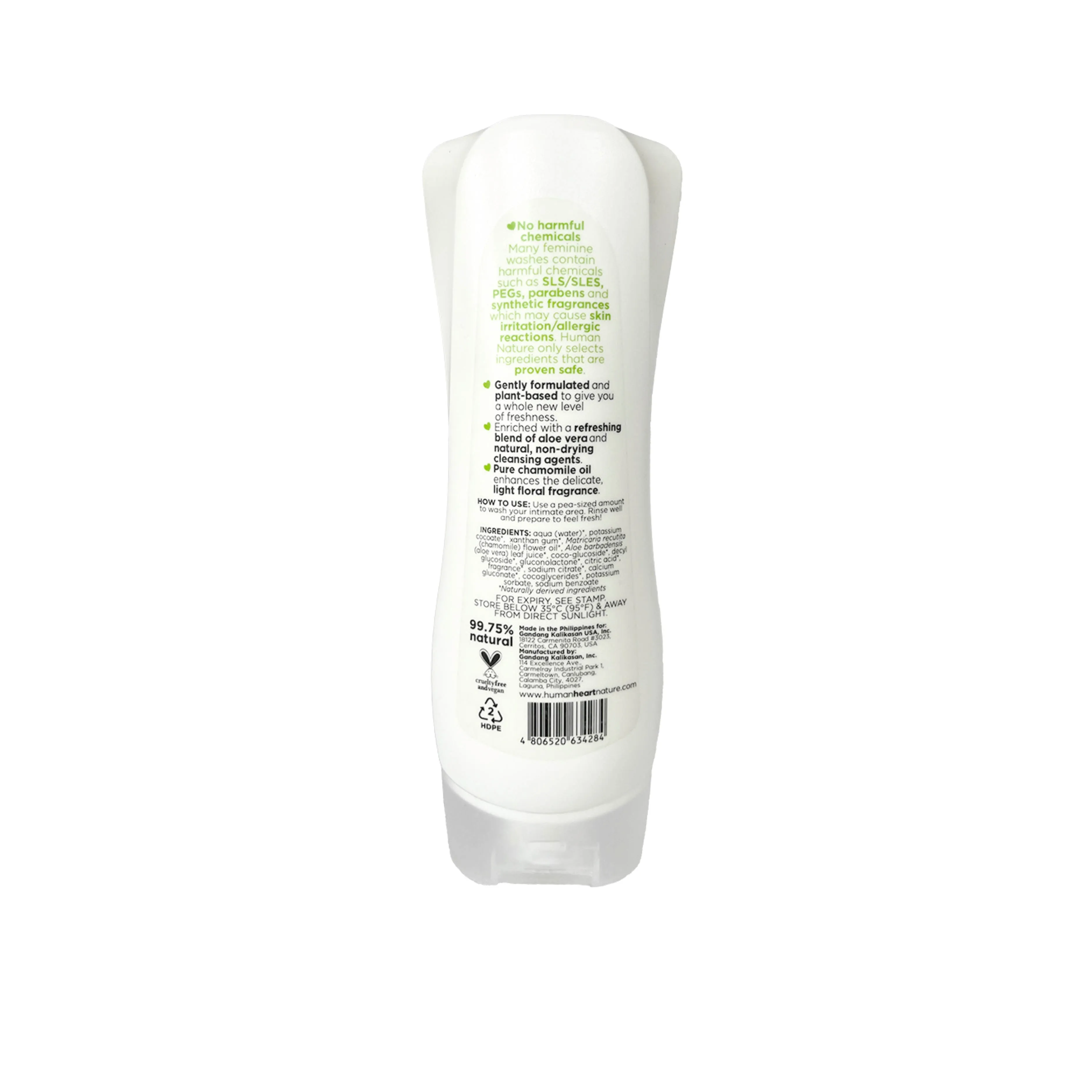 Human Nature Natural Feminine Wash 400ml